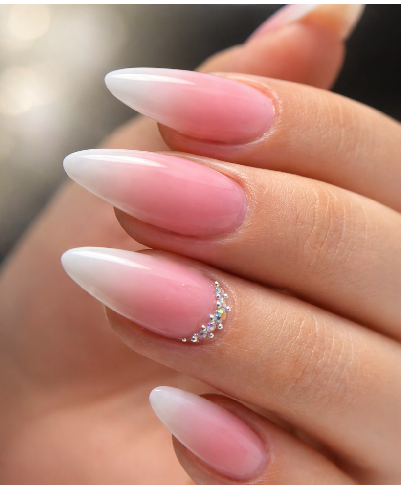 Décor d'ongles simple
