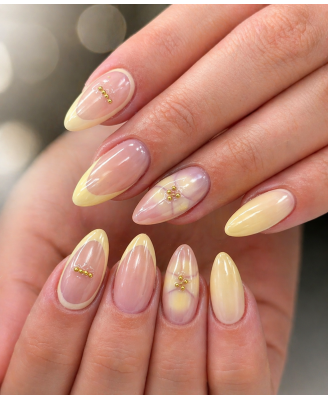 Décor d'ongles intermèdiaire