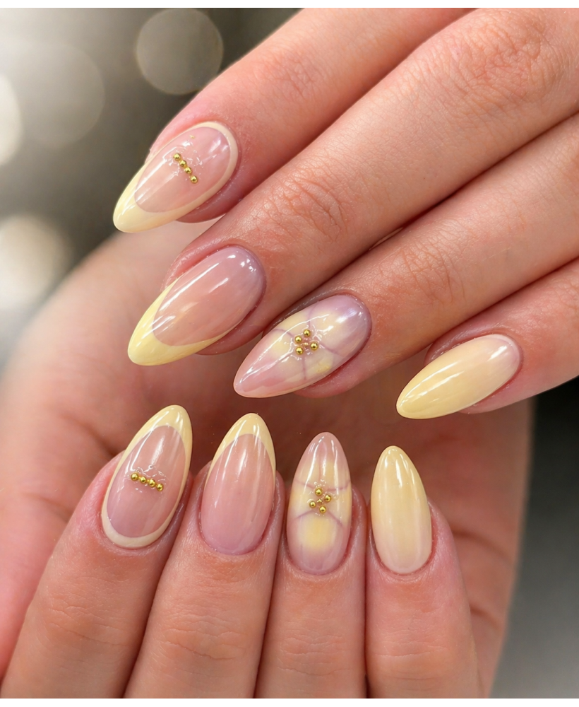 Décor d'ongles intermèdiaire